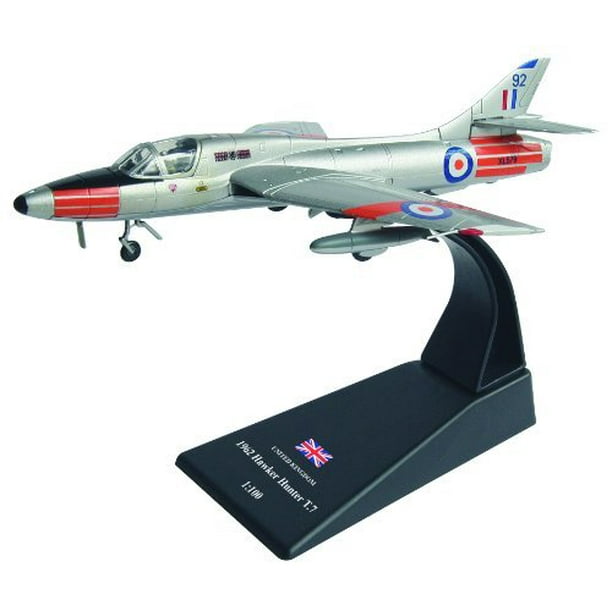 Hawker Hunter T.7 diecast 1100 fighter model